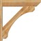 Ekena Millwork Legacy Slat Rough Sawn Outlooker, Western Red Cedar, 8"W x 40"D x 40"H OUT08X40X40LEC06RWR - alternate 4